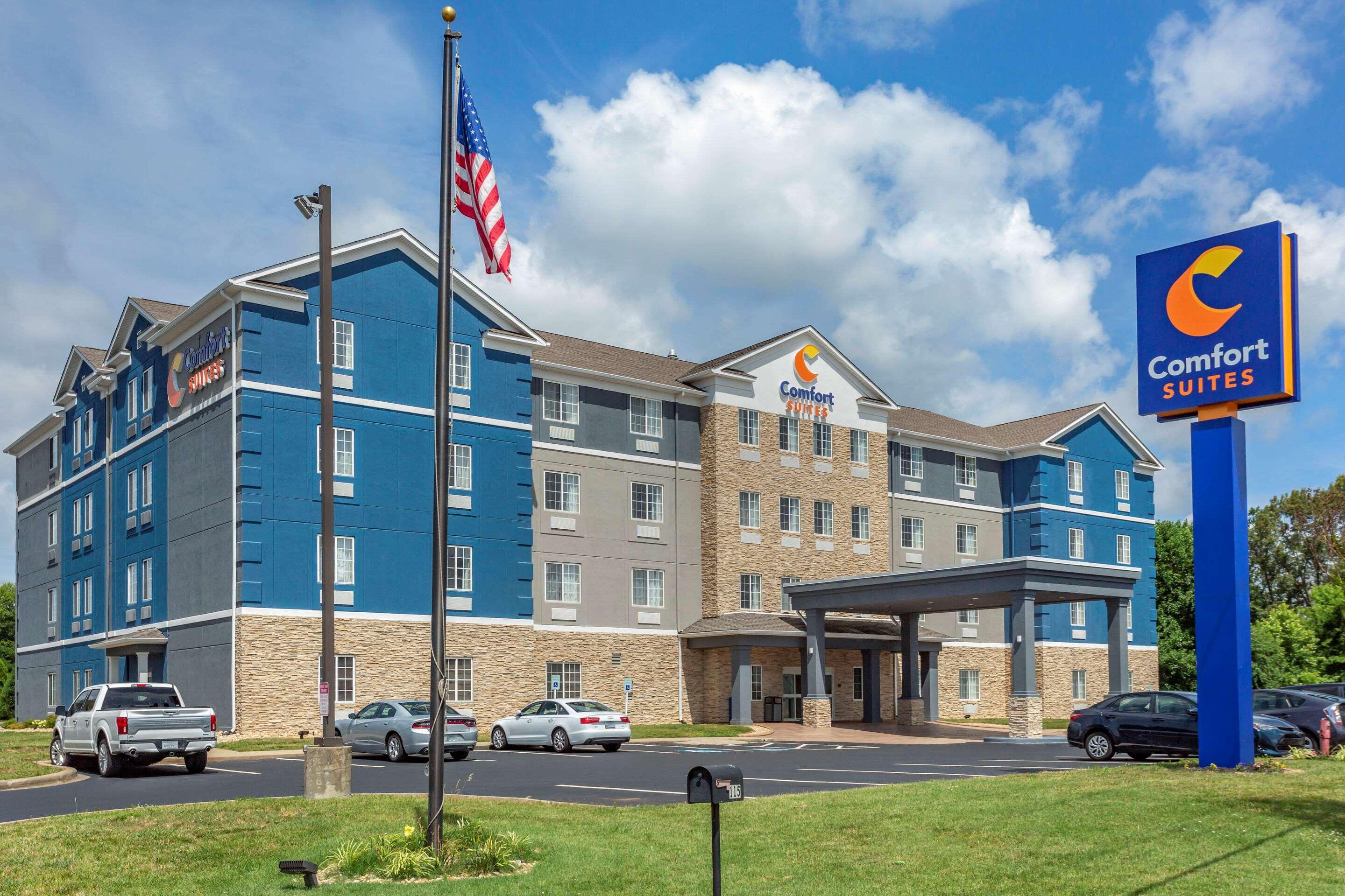 Comfort Suites Clarksville Exterior foto